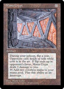 Mana Crypt Keeper Custom Cards